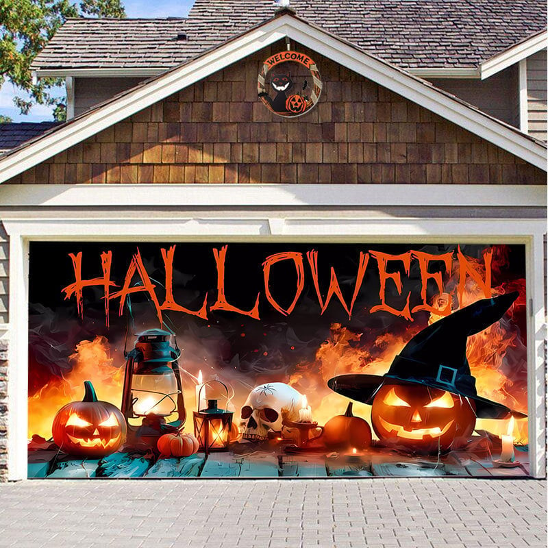 🔥✨Hot Sale✨Halloween Garage Door Decoration