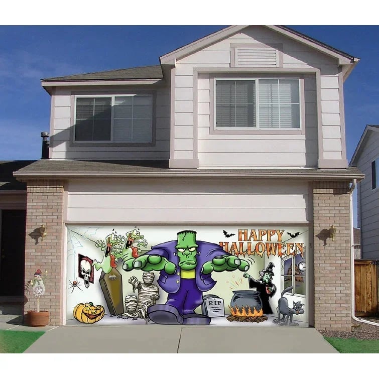 🔥✨Hot Sale✨Halloween Garage Door Decoration