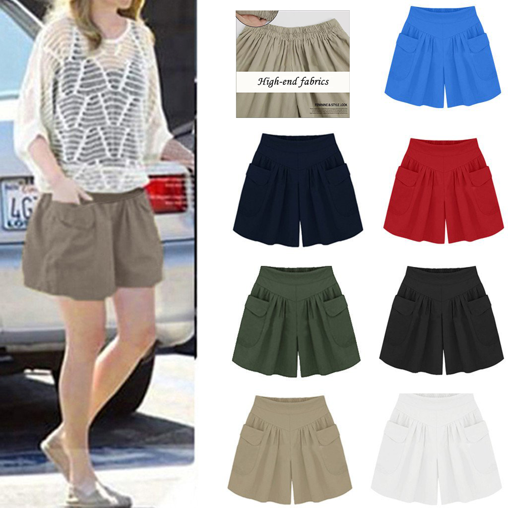 💥Clearance Sale💥Beach Casual Hot Shorts Elastic Waistband