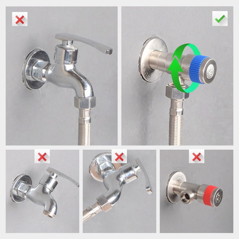 🔥Hot Sale Promotion 58% OFF✨360 degree rotatable stainless steel angle valve