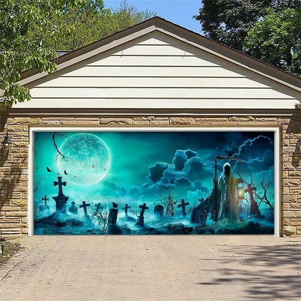 🔥✨Hot Sale✨Halloween Garage Door Decoration