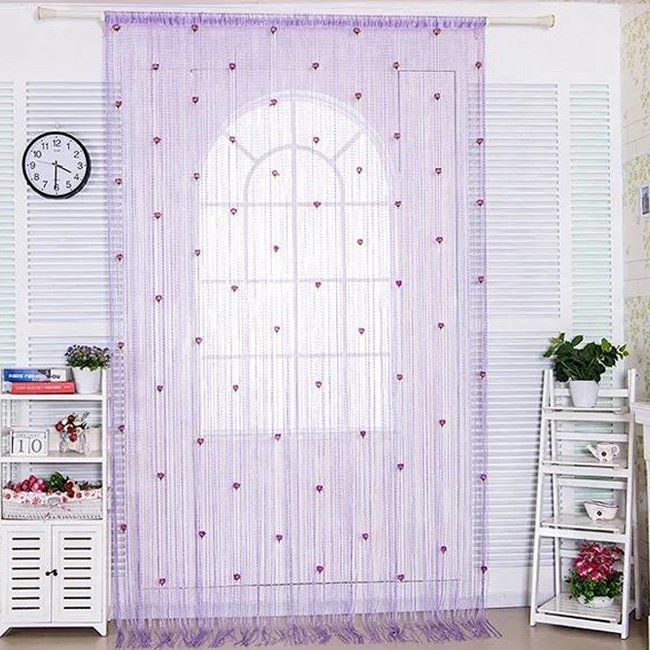 🔥LAST DAY 53% OFF🎁Rose Flower Door Curtain