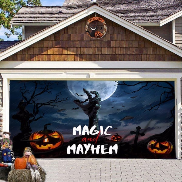 🔥✨Hot Sale✨Halloween Garage Door Decoration