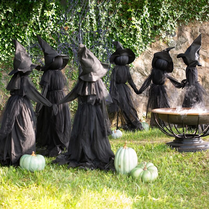 🎃Halloween Presale🔥Lighted Halloween Witch Decoration