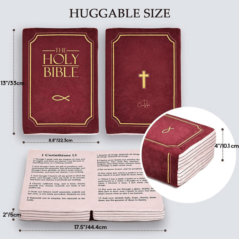 🔥Last day 75% OFF✨ | ✝️Bible pillow