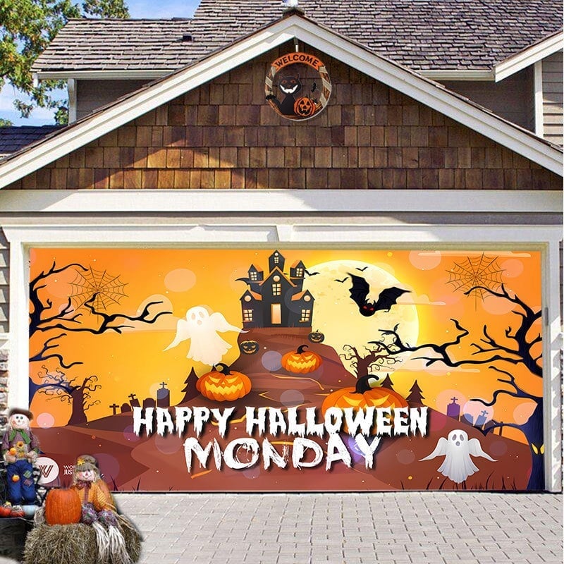 🔥✨Hot Sale✨Halloween Garage Door Decoration