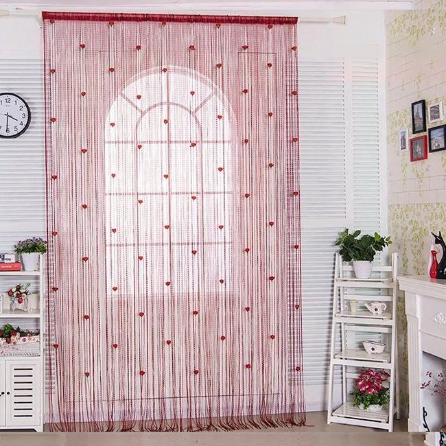 🔥LAST DAY 53% OFF🎁Rose Flower Door Curtain