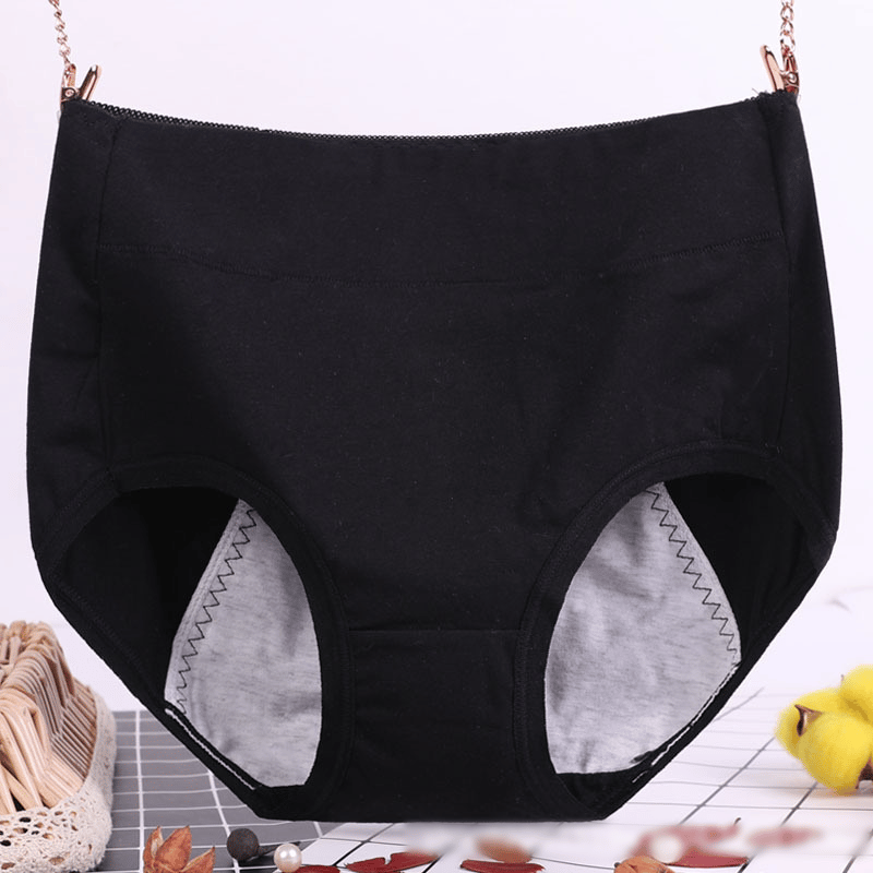 🔥Buy 1 Get 2 Free🔥High Waist Plus Size Cotton Antibacterial & Leak-Proof Physiological Underwear