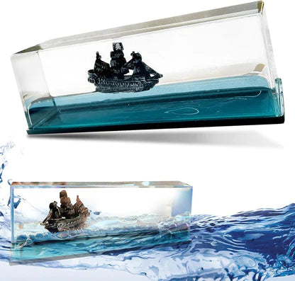 🔥Hot sale🛳️⚓Sunken Black Pearl and Titanic drifting ornaments