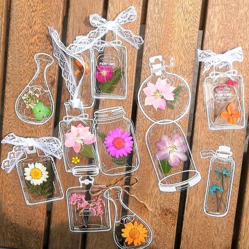 🔥HOT SALE NOW 49% OFF-Handmade DIY Creative Waterproof Dried Flower Bookmarks