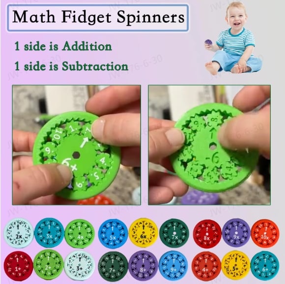 🔥Hot Sale 🔥New Math Fidget Spinners