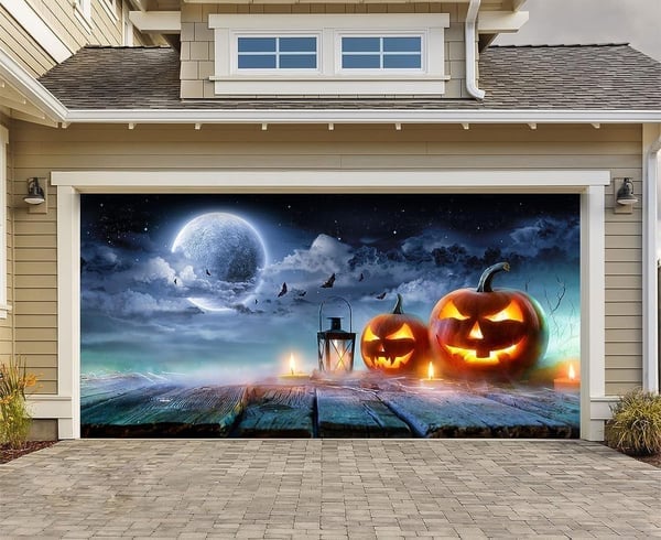 🔥✨Hot Sale✨Halloween Garage Door Decoration