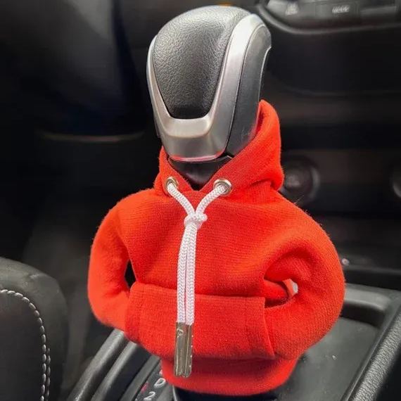 🔥HOT SALE NOW 50% OFF🔥Hoodie Car Gear Shift Cover