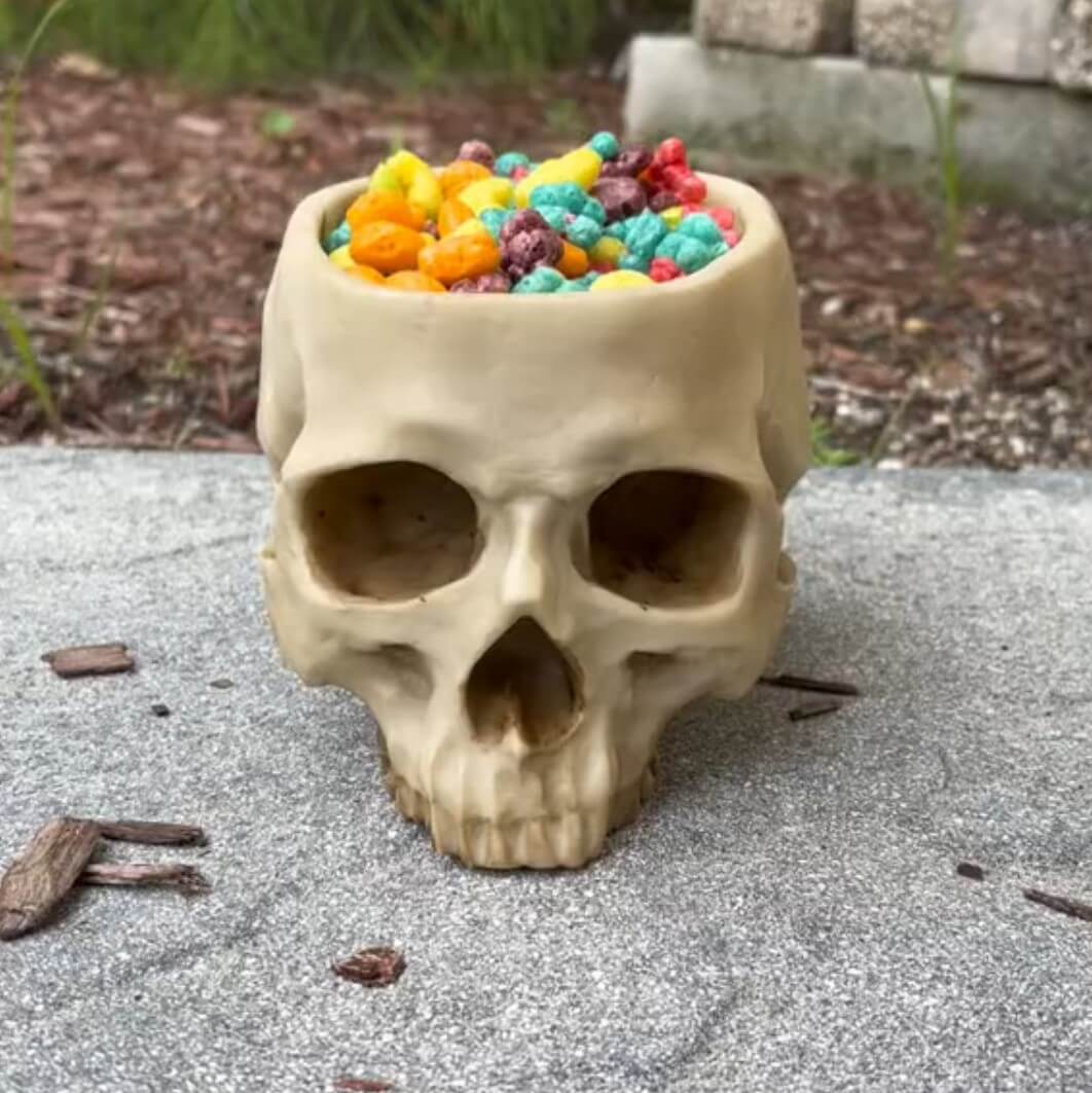 🎃Halloween Pre-sale🔥Human Skull Bowl