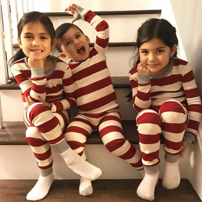 🎄 Early Christmas Pre-Sale - 50% Off - Christmas Red Striped Family Pajamas