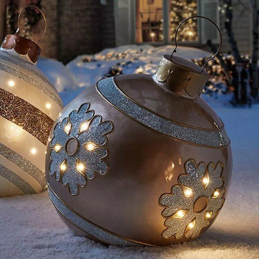 🎉Outdoor Christmas PVC inflatable Decorated Ball