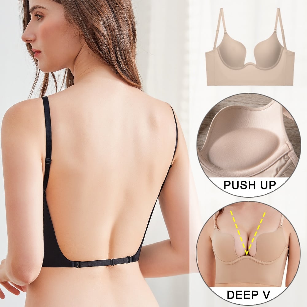 Hot Sale 49% OFF🔥 2023Backless deep V Invisible Bra
