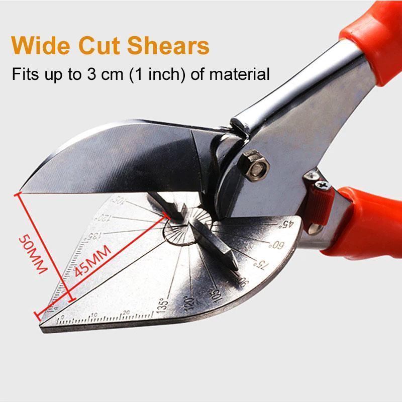 45°-90° Multi-functional fast-cutting diagonal scissors