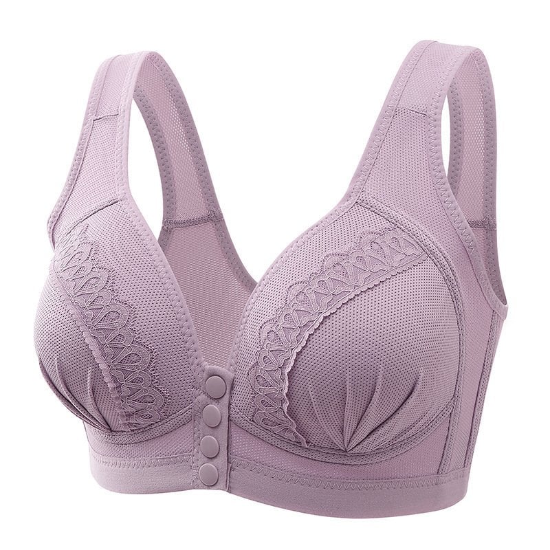 💥Buy 1 get 2 free💥(3PCS)🔥-2023 Front Button Breathable Skin-Friendly  Bra