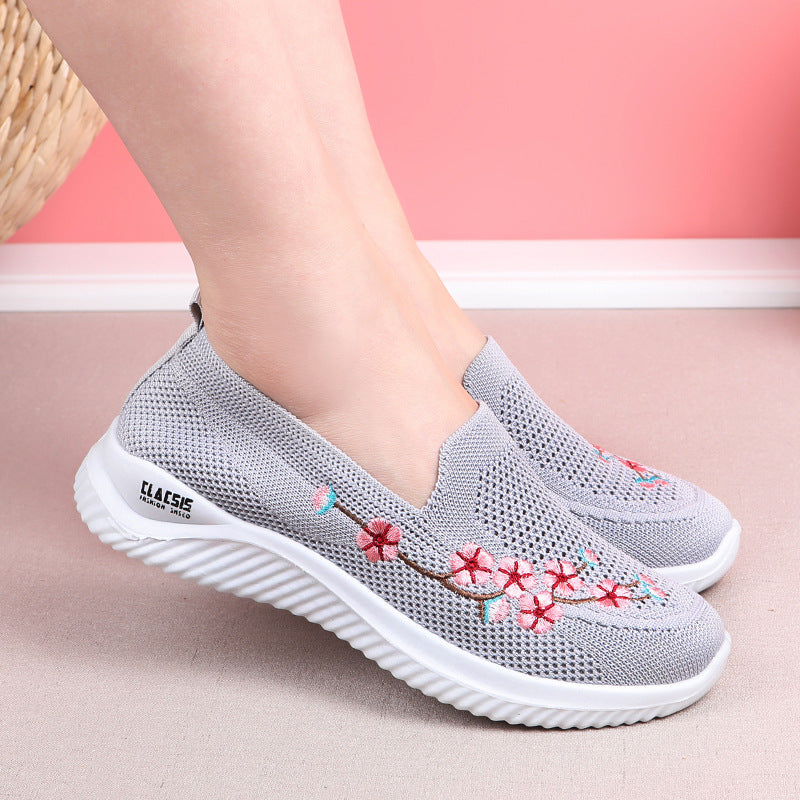 2023 new comfortable soft sole breathable non-slip printed women's shoes