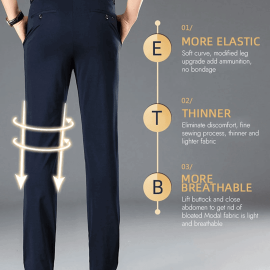 (Limited Time Promotion -55% OFF)Men's Classic Pants with Good Elasticity