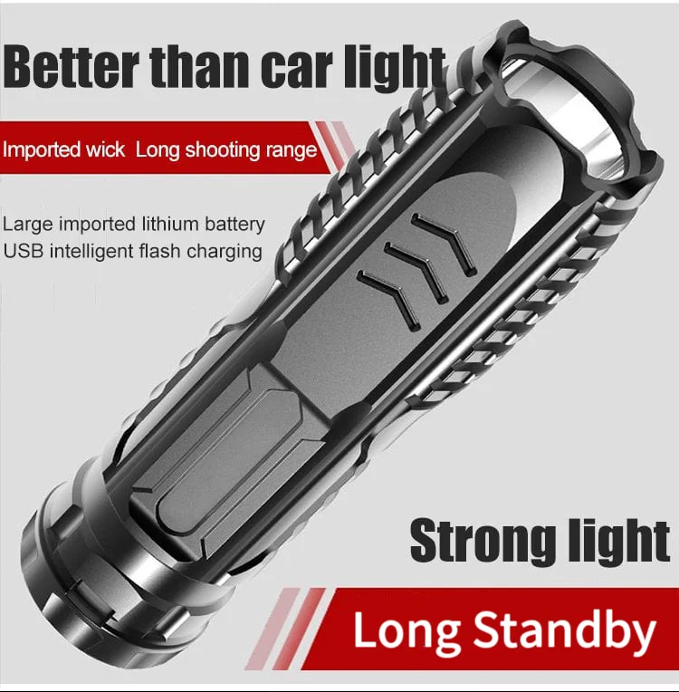 🔥Last Day 50% OFF🔥Multifunctional Rechargeable Flashlight