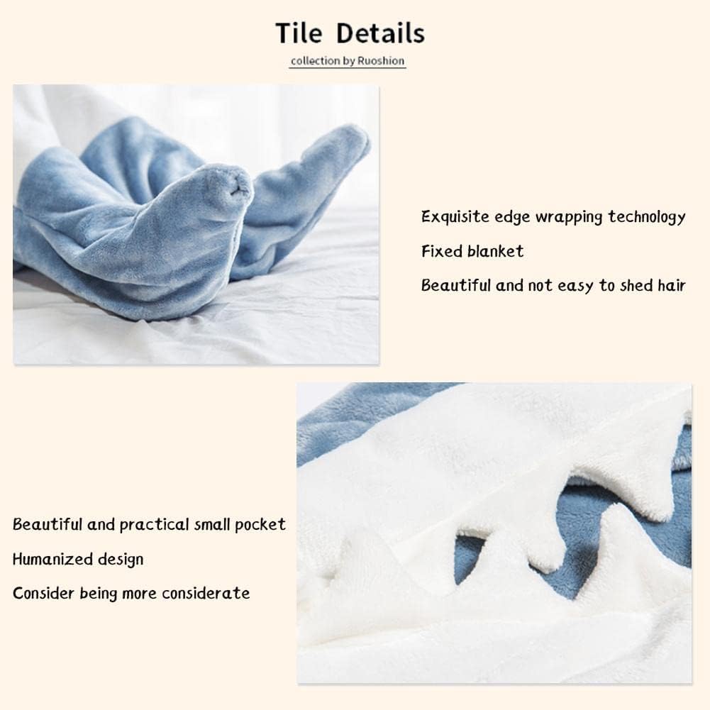 🎇Best Gift of 2023 50% OFF 🐬 Shark Blanket Flannel Loungewear – zebrasisi