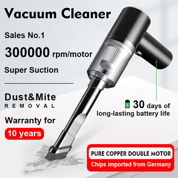 🔥Last Day Deal! 50% OFF - Cordless Handheld Vacuum Cleaner
