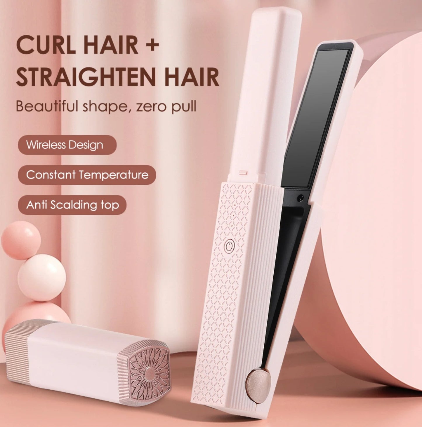 🔥Hot Sale Promotion 52% OFF - Portable Non-Destructive Hair Straightener