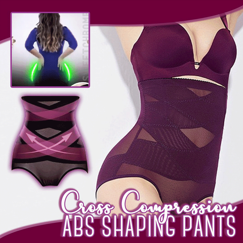 LAST DAY🎉Pay 1 Get 1 Free🎉- Cross Compression Abs Shaping Pants