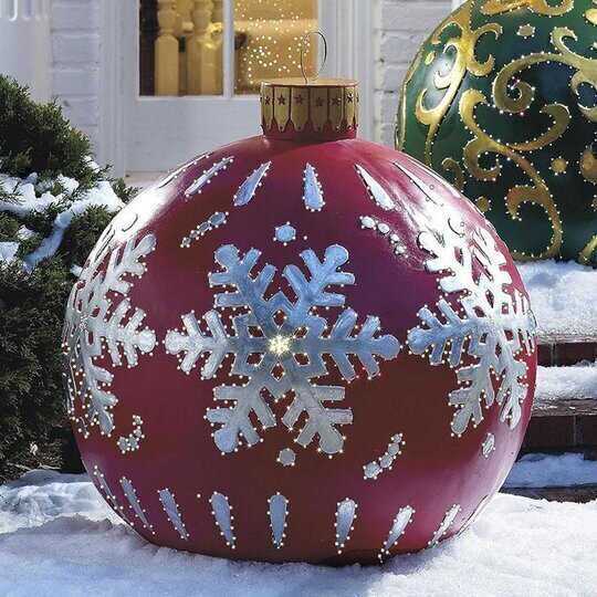 🎉Outdoor Christmas PVC inflatable Decorated Ball