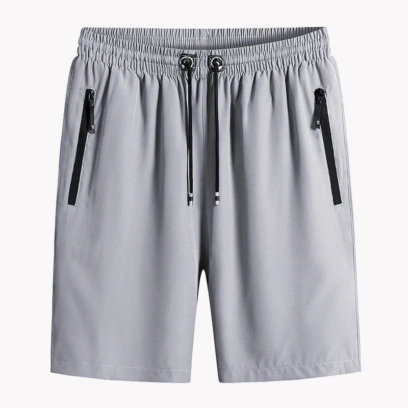 Stylish and Comfortable Plus Size Men's Ice Silk Stretch Shorts – zebrasisi