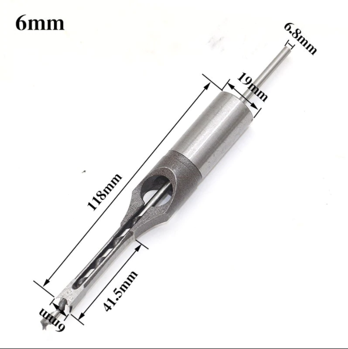 🔥Hot selling🔥Woodworking square head wood chisel + Adapter