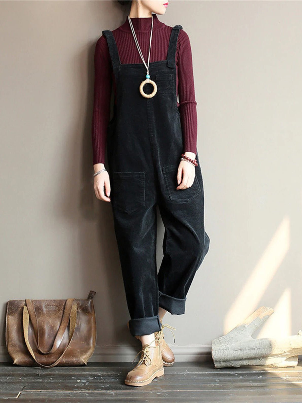 🔥Last day limited time offer 55% OFF🔥NEW | Wide Leg Corduroy Overalls
