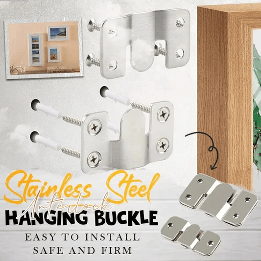 (🔥🎁2024 New Year Hot Sale🎁-49%  )Stainless Steel Interlock Hanging Buckle👍