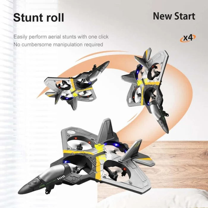 (🎄2023 CHRISTMAS SALE - 70% OFF🎁) V17 Jet Fighter Stunt RC Airplane ✈️