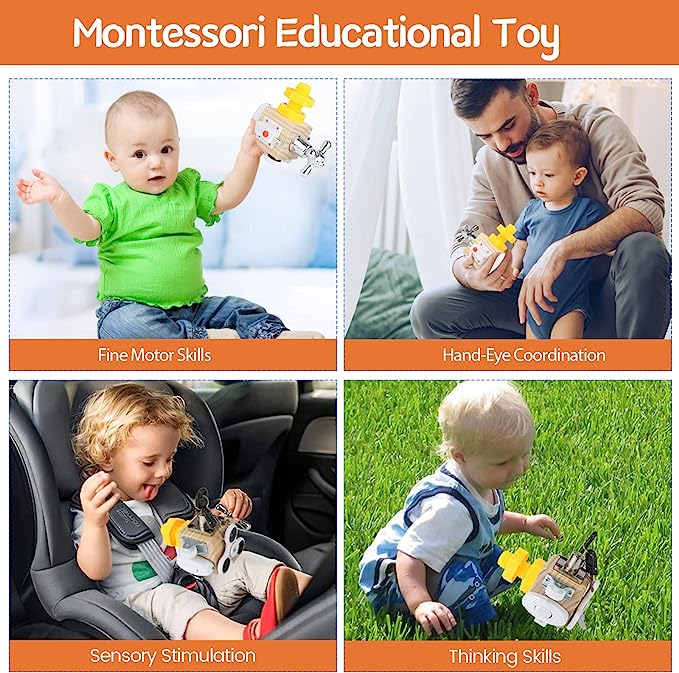 Montessori Busy Cube🔥 ( Lat Day To 50%OFF )🔥
