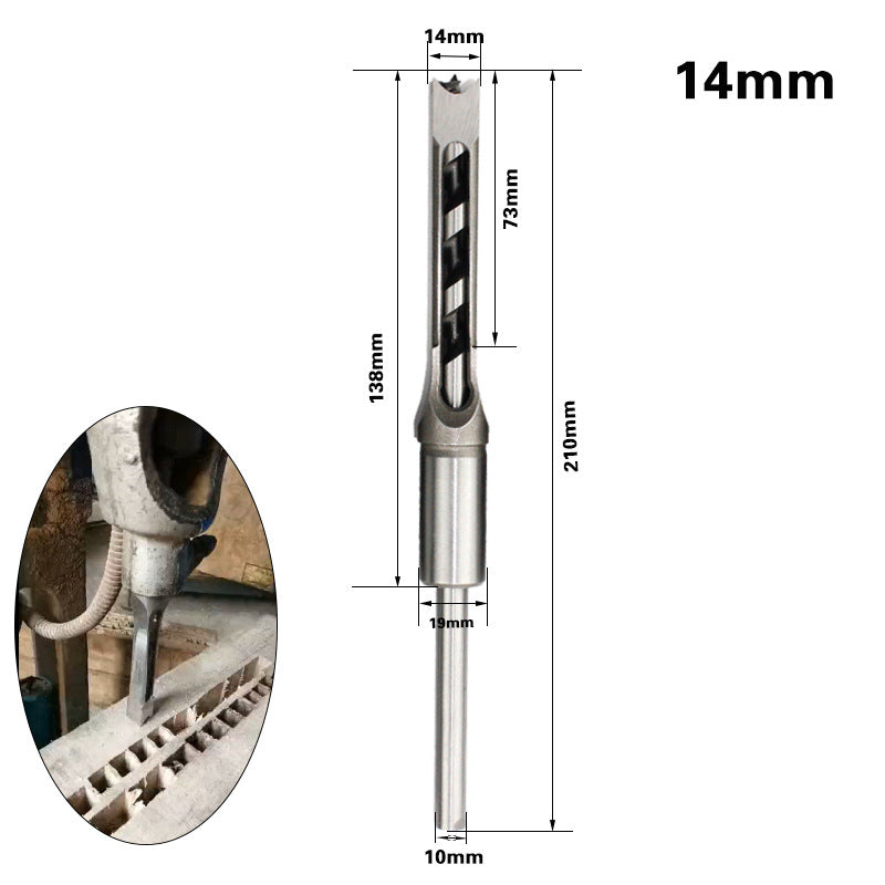 🔥Hot selling🔥Woodworking square head wood chisel + Adapter