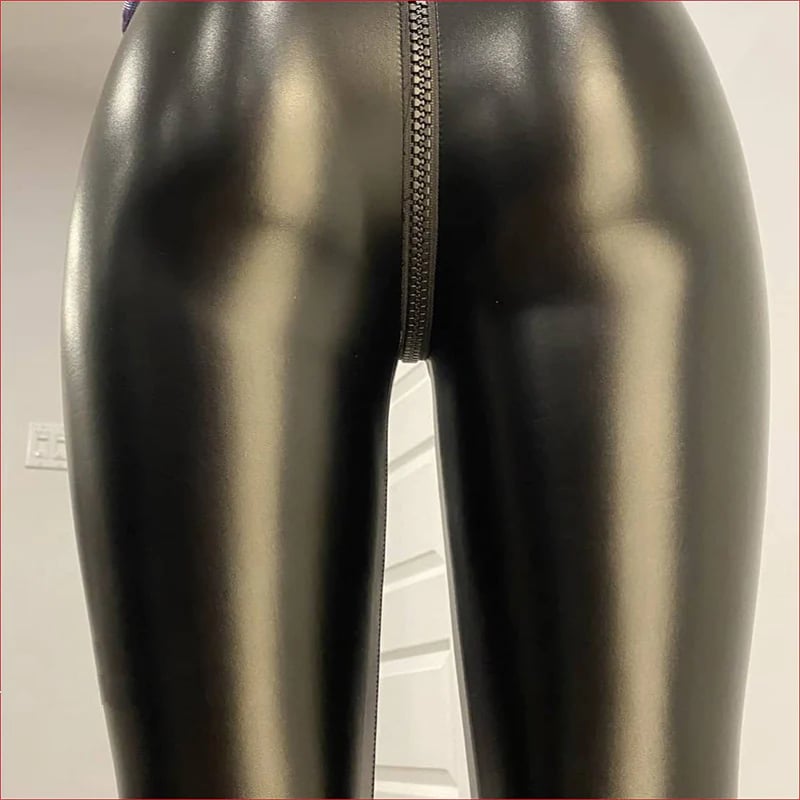 🔥49% OFF🔥 Matte Leather Trousers