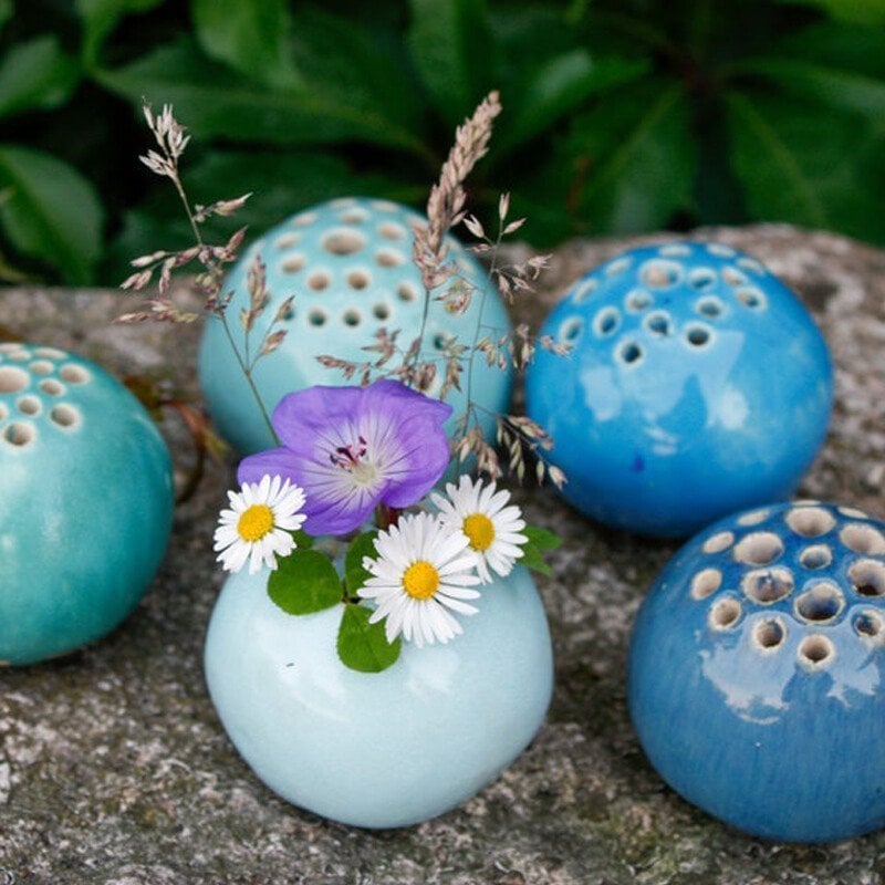 🎁Best Gift for Your Family🎁- Handmade Vase Flower Stone Table Decor