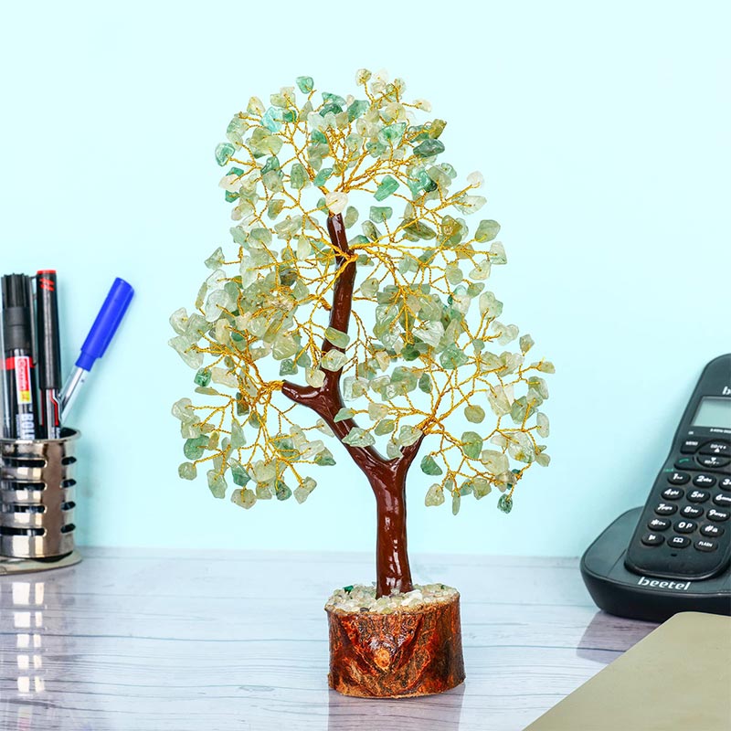 Green Dongling Crystal Tree