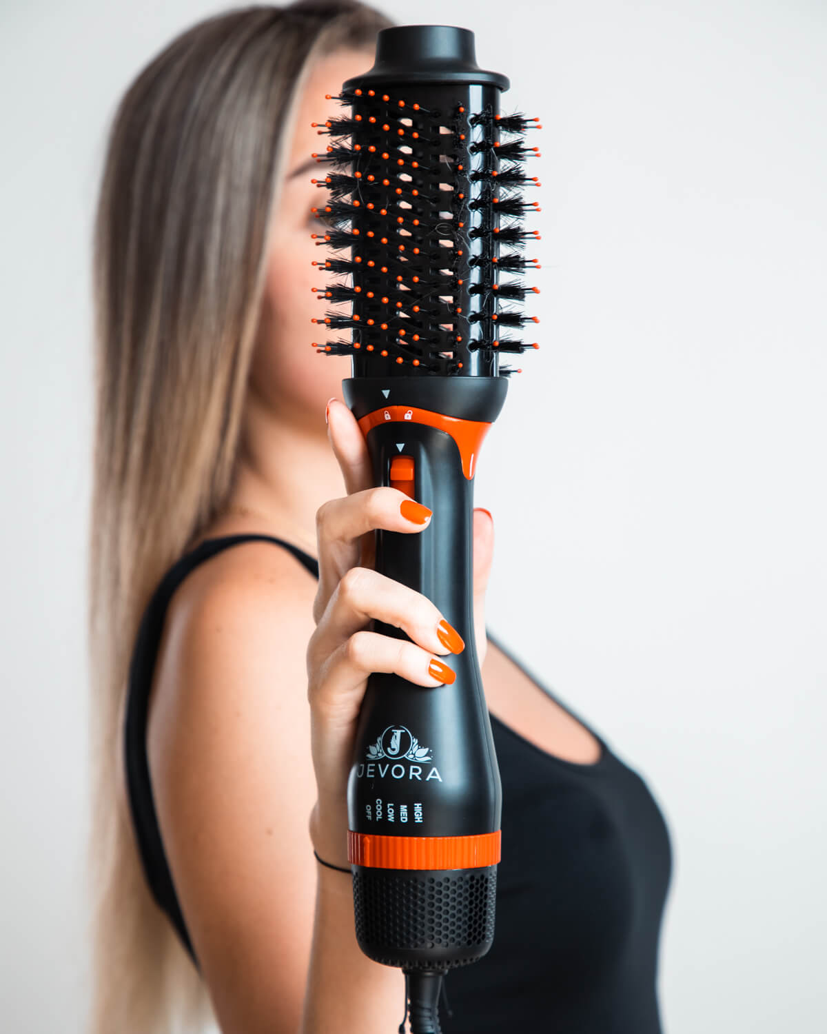 Effortless Styling Tool! Jevora Hot Air Brush for Perfect Hair!