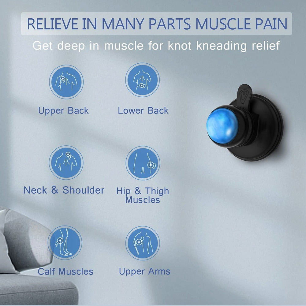 Efficient Wall-Mounted Massage Ball