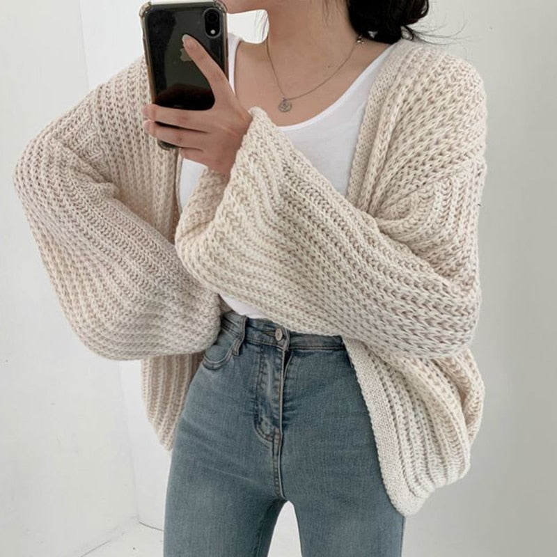 Vintage Japanese Style Cardigan Sweater