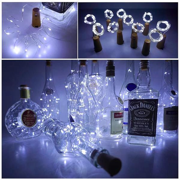 🍭Enchanted Starlight Wine Bottle String Lights
