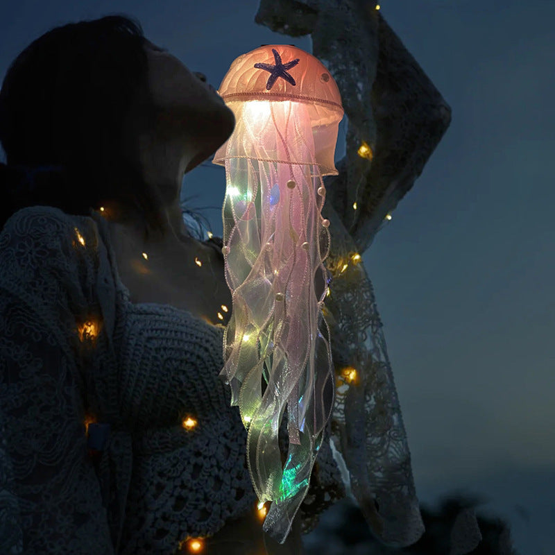 Handmade jellyfish lamp diy creative materials package