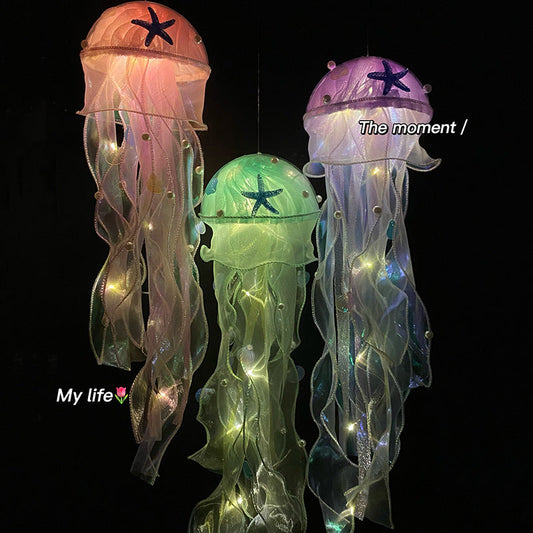 Handmade jellyfish lamp diy creative materials package