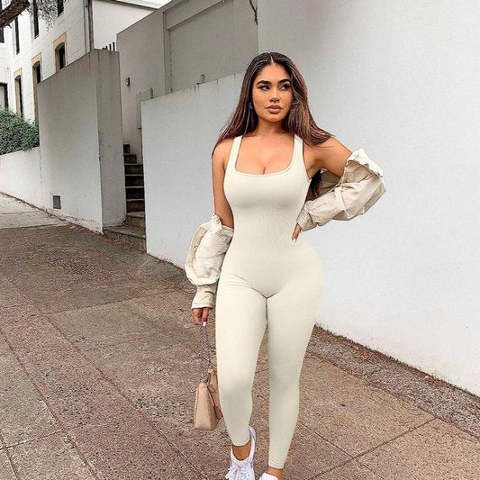 🔥Jumpsuit with Tummy ControlPanel