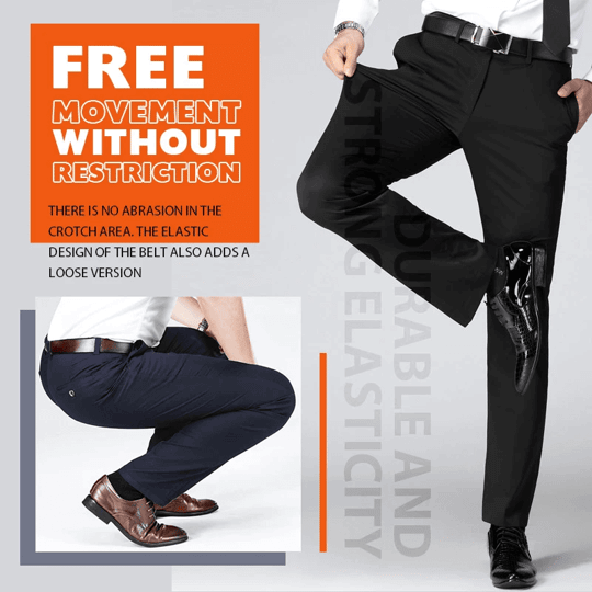 (Limited Time Promotion -55% OFF)Men's Classic Pants with Good Elasticity