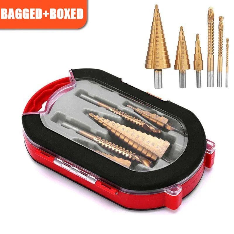 🔥HotSale🔥Titanium Plating Drill Bit Set(6pcs)